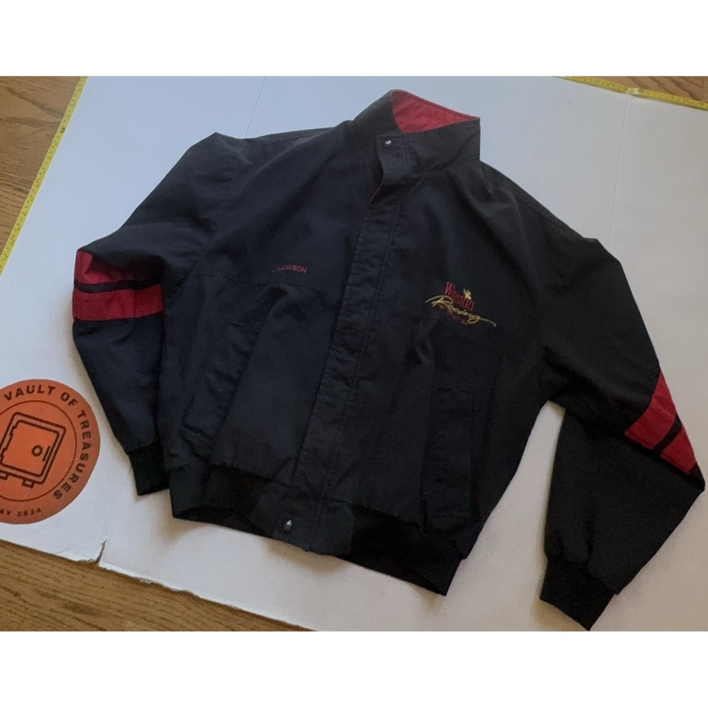 Vintage 90s NASCAR Swingster Winston Racing Team Full Zip Jacket USA Made